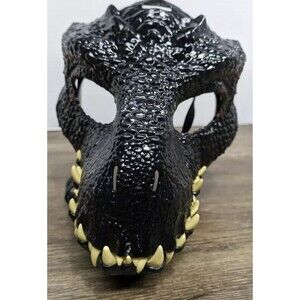 Mattel Jurassic World Fallen Kingdom Indoraptor Dinosaur Black Kids‎ Mask